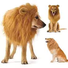 Halloween Lion Mane Hood for Dogs