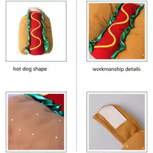 Halloween Hot Dog Costume for Dogs
